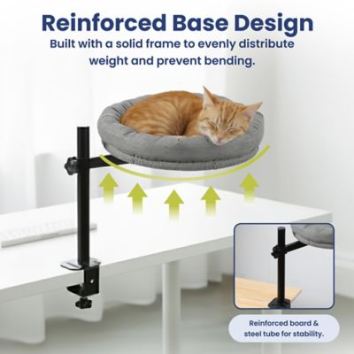 Image showing  Adjustable 360 deg. Desk Cotton Cat Nest Bed