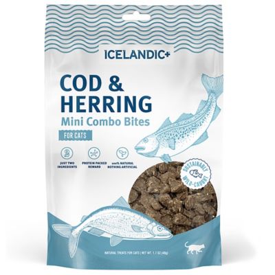 Icelandic+ Mini Combo Bites: Cod & Herring, 1.7 oz.