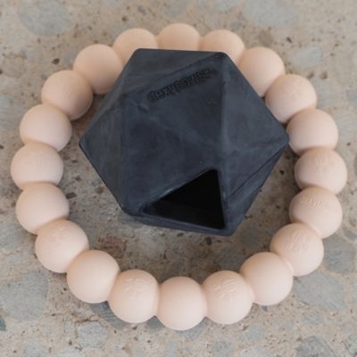 Image showing  Chew Master Set: Ring & Geometric, Beige and Black