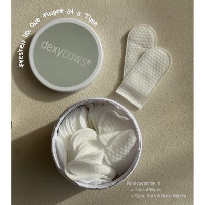 Image showing  Finger Wipes: Eyes, Ears, Nose - Cat - 100 ct.