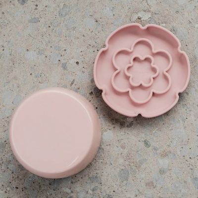 Image showing  Elevated Slow Feeder: Flower, Pink Blush