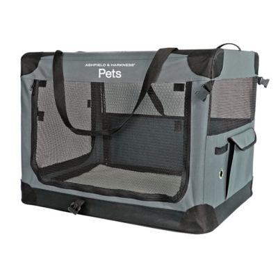Ashfield & Harkness 30 in. Soft Collapsible Dog Crate