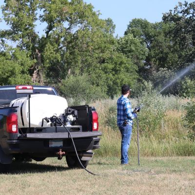Image showing  150 gal. Heavy-Duty Skid Sprayer