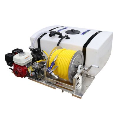 Image showing 5 th Master Mfg 110 gal. Low Profile Professional Lawn Care Skid Sprayer