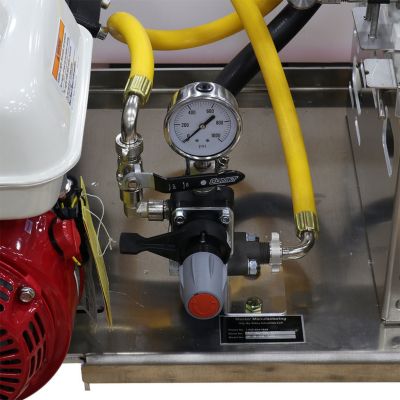 Image showing 6 th Master Mfg 110 gal. Low Profile Professional Lawn Care Skid Sprayer