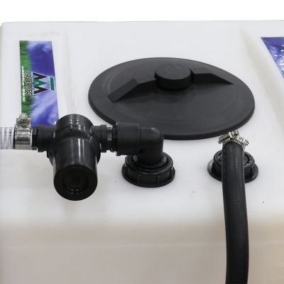 Image showing 8 th Master Mfg 110 gal. Low Profile Professional Lawn Care Skid Sprayer