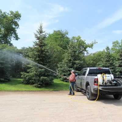 Image showing 6 th Master Mfg 60 gal. Tree Skid Sprayer