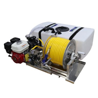 Image showing 5 th Master Mfg 50 gal. Low Profile Professional Lawn Care Skid Sprayer