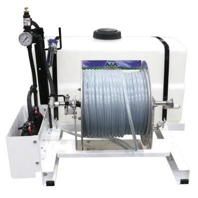 Image showing 6 th Master Mfg 35 gal. Professional Lawn Care Skid Sprayer