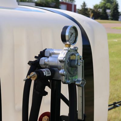 Image showing  150 gal. 3 pt. Broadcast Sprayer, 20 GPM, 23 ft. Swath
