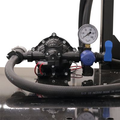 Image showing 2 th Master Mfg 200 gal., Tow Broadcast Sprayer, 5.5 GPM, 58 ft. Swath