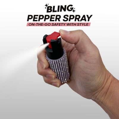 Image showing  Defy Bling Pepper Spray, Silver