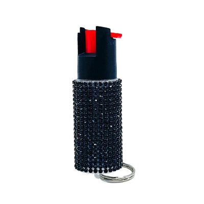 Flipo Defy Bling Pepper Spray, Black
