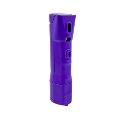 Flipo Defy 3-in-1 Pepper Spray with Alarm & Flashlight, Purple