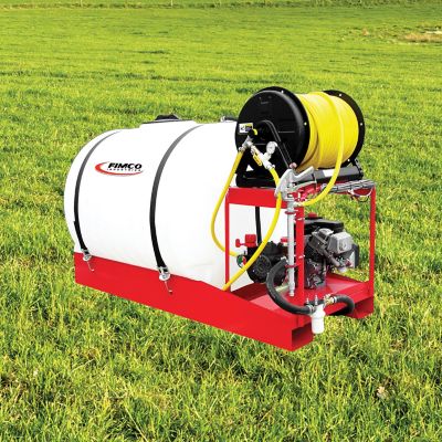Image showing  200 Gallon Skid Sprayer Gas Powered Diaphragm Pump