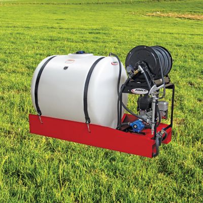 Image showing  200 gal. Skid Sprayer Gas Powered Roller Pump