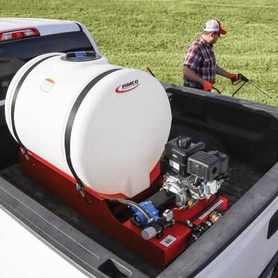 Fimco 110 Gallon Skid Sprayer Gas Powered Roller Pump