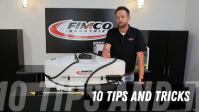 Image showing  110 Gallon Skid Sprayer Gas Powered Roller Pump