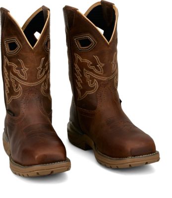 Image showing 7 th Justin Men's Warhawk Comp Work Boot