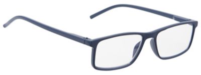 Hillman Blue Rectangle Reading Glasses +2.50