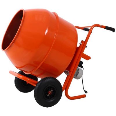 TMB 8 cu. ft., 224L Portable Concrete Mixer 115V/60HZ, Orange