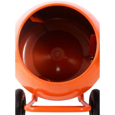 Image showing 8 th TMB 8 cu. ft., 224L Portable Concrete Mixer 115V/60HZ, Orange