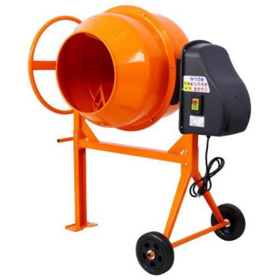 TMB Electric Concrete Mixer, 5 cu. ft, 650 W AC Motor