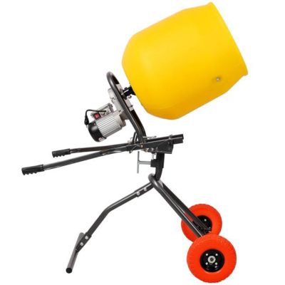 TMB 3.5 cu.ft., 100L Portable Electric Poly Drum Concrete Mixer, 115V/60HZ