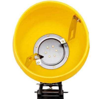 Image showing 5 th TMB 3.5 cu.ft., 100L Portable Electric Poly Drum Concrete Mixer, 115V/60HZ