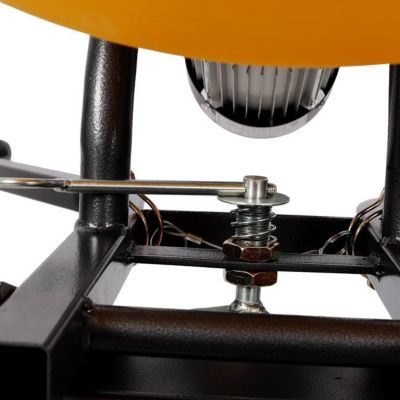 Image showing 7 th TMB 3.5 cu.ft., 100L Portable Electric Poly Drum Concrete Mixer, 115V/60HZ