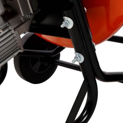 Image showing 6 th TMB 5 cu. ft., 150L Portable Cement Concrete Mixer 115V-60HZ, Orange