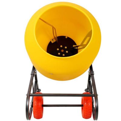 Image showing  6 cu. ft., 170L Portable Electric Poly Drum Concrete Mixer, 115V/60HZ