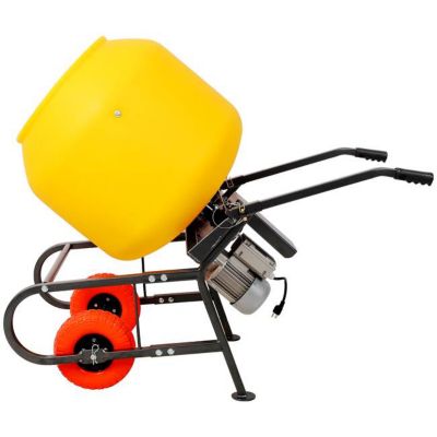 Image showing  6 cu. ft., 170L Portable Electric Poly Drum Concrete Mixer, 115V/60HZ