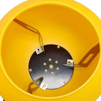 Image showing 5 th TMB 6 cu. ft., 170L Portable Electric Poly Drum Concrete Mixer, 115V/60HZ