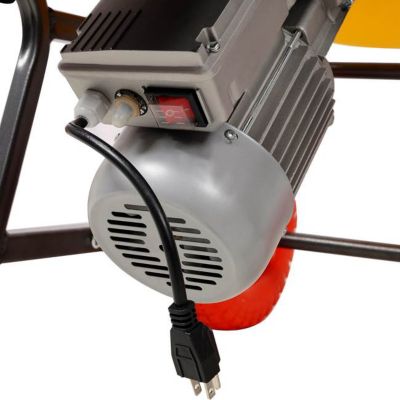 Image showing 6 th TMB 6 cu. ft., 170L Portable Electric Poly Drum Concrete Mixer, 115V/60HZ