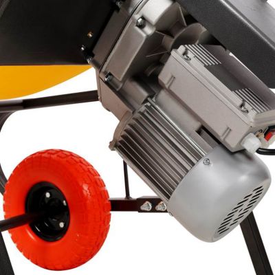 Image showing 7 th TMB 6 cu. ft., 170L Portable Electric Poly Drum Concrete Mixer, 115V/60HZ