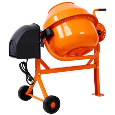 Image showing  Electric Concrete Mixer, 3 cu. ft, 110 V AC Motor
