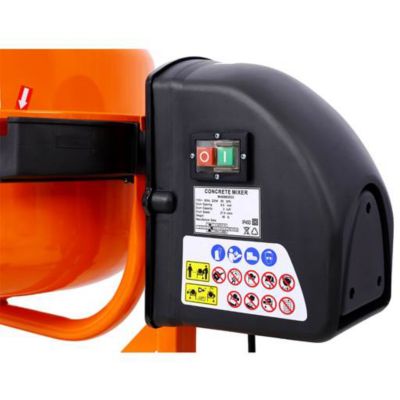 Image showing 6 th TMB Electric Concrete Mixer, 3 cu. ft, 110 V AC Motor