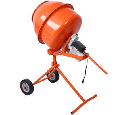 Image showing 2 th TMB 370W Portable Electric Concrete Mixer 4.6 cu./ft.