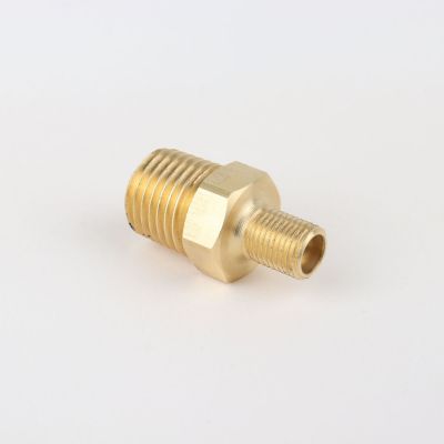 Image showing  Tire Inflator Adapter- 1/4 in. MNPT to Schrader Valve, Male