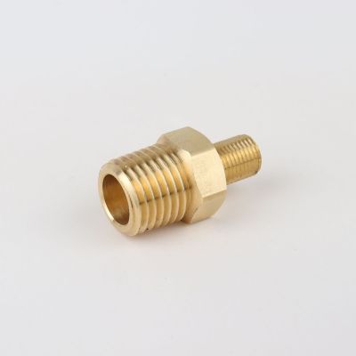 Image showing  Tire Inflator Adapter- 1/4 in. MNPT to Schrader Valve, Male