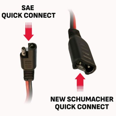 Image showing  QC To Sae Adapter 16 ga./5.9 in.