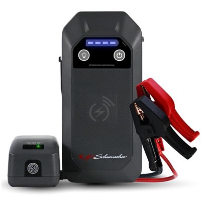 Schumacher Lithium Car Battery Jump Starter and Portable Power Pack/Jump Box 2000A LITH JS QI 4C37 UL
