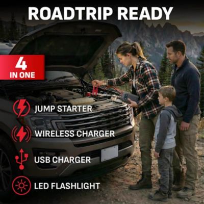 Image showing  Lithium Car Battery Jump Starter and Portable Power Pack/Jump Box 2000A LITH JS QI 4C37 UL