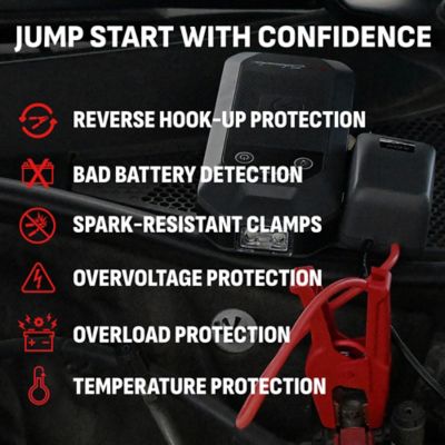 Image showing  Lithium Car Battery Jump Starter and Portable Power Pack/Jump Box 2000A LITH JS QI 4C37 UL
