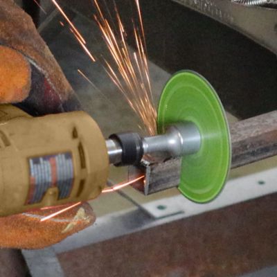Image showing  3 in. Diamond Cut-Off Wheel (60 Grit)