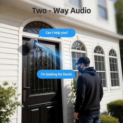 Image showing 5 th Cinmoore Dual Band WiFi Indoor/Outdoor Camera