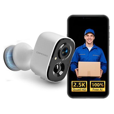 Image showing 8 th Cinmoore Single Band WiFi Indoor/Outdoor Camera