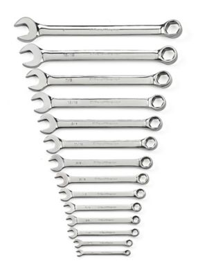 GEARWRENCH 14 pc. 6 Point Combination SAE Wrench Set