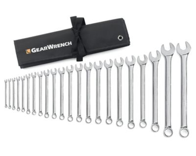 GEARWRENCH 22 pc. 12 pt. Long Pattern Combination Metric Wrench Set